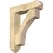 Ekena Millwork Westlake Arts and Crafts Rough Sawn Bracket w/ Offset Brace, Douglas Fir, 8"W x 34"D x 40"H BKT0806X34X40WTL03RDF - alternate 1